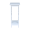 International Concepts Rectangle 30 in X-Sided Plant Stand Snow, 12 W, 12 L, 30 in H, Wood, White OT08-3070X - alternate 4